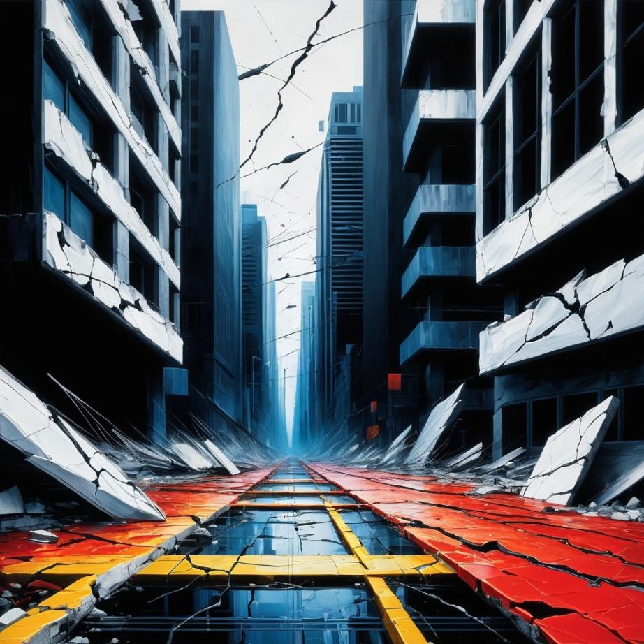 地震警报艺术-19832