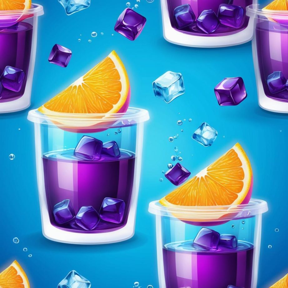 鲜活果汁插画-975