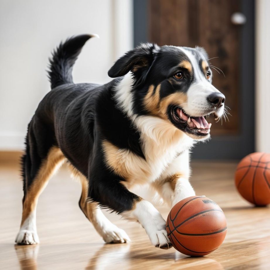 宠物与篮球的瞬间-1891