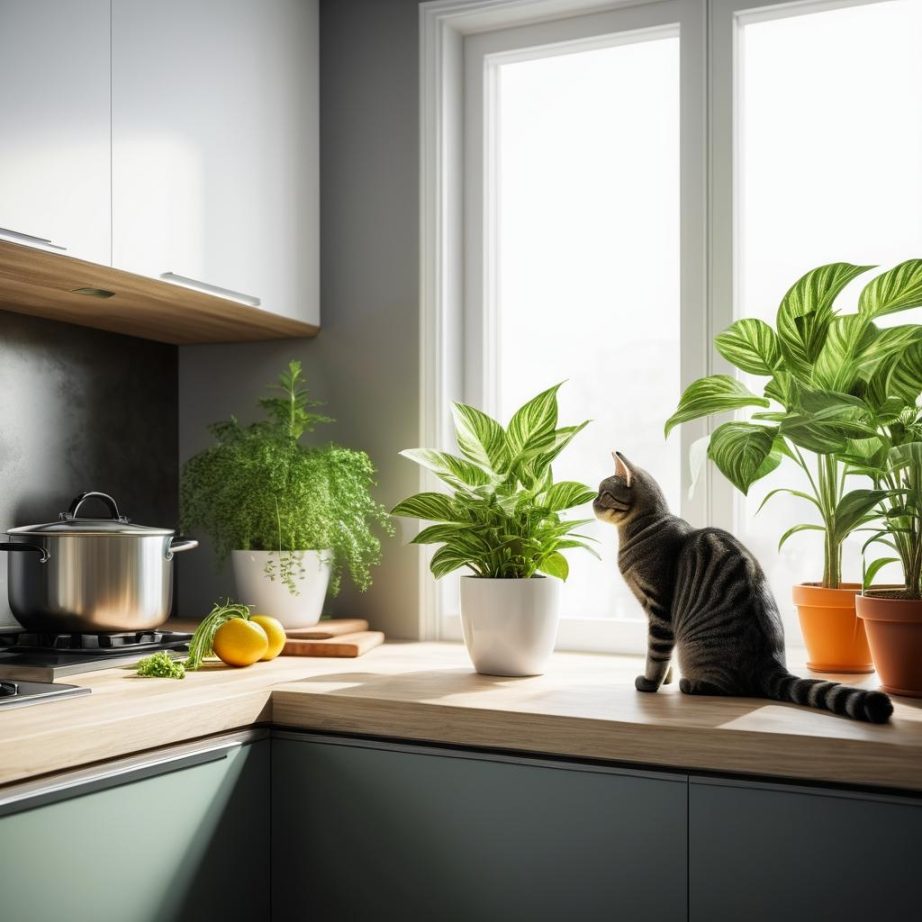 猫与绿植的日常-388