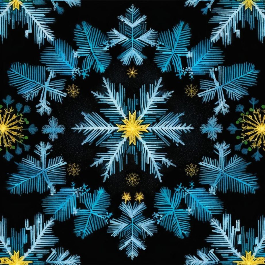 童趣雪花艺术-23702